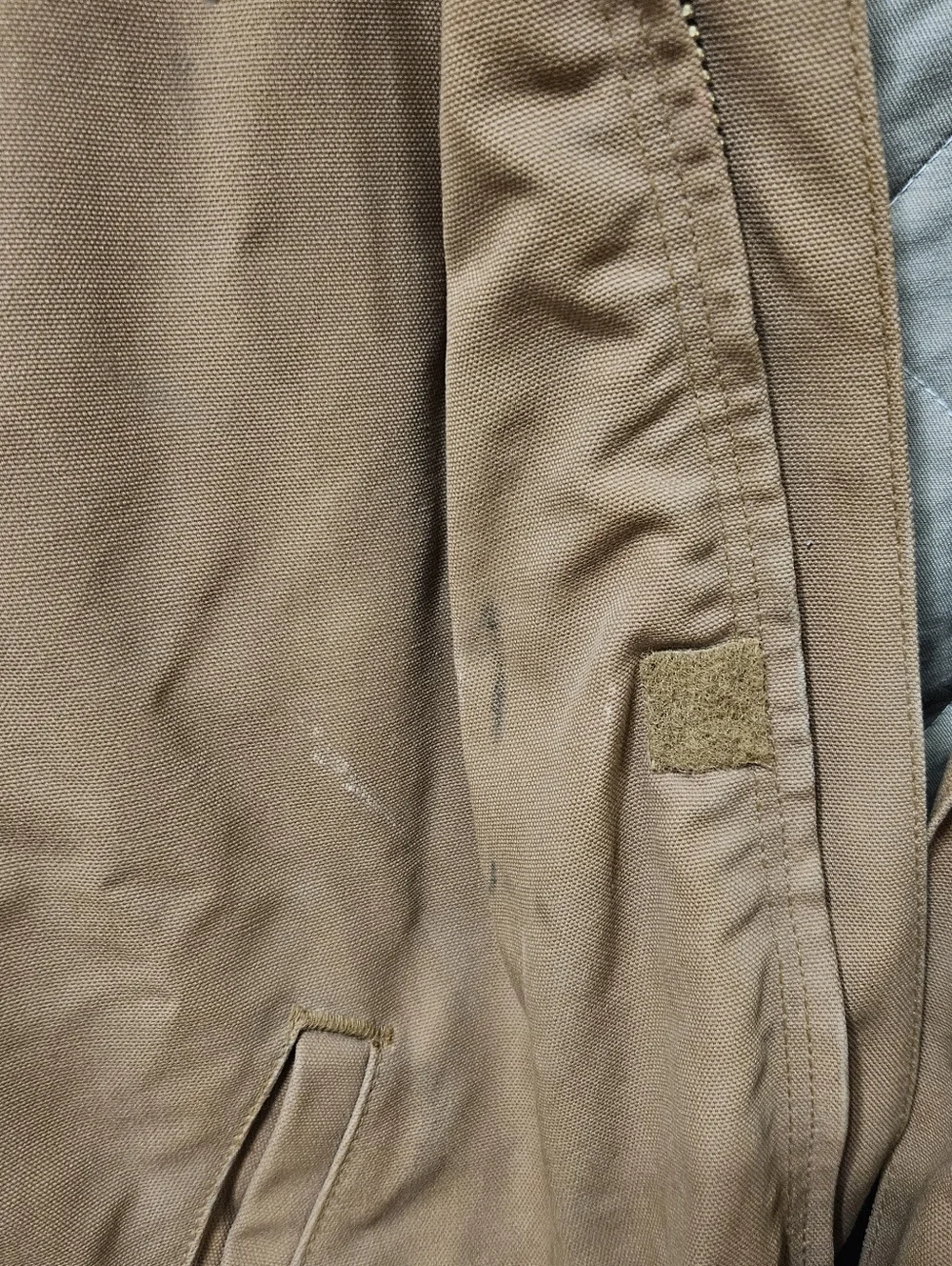 Carhartt FR Hooded Jacket Mens 3XL-Tall FRJ135 BRN Brown Flame Resistant Used